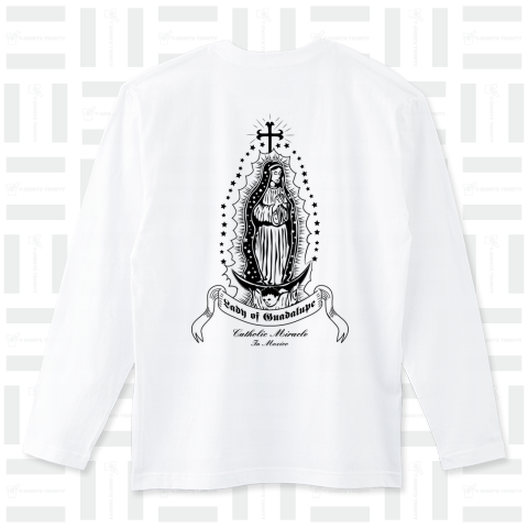 Lady of Guadalupe ロングTシャツ(5.6オンス)
