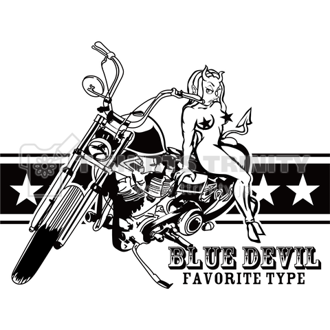 BLUE DEVIL MONO