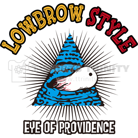 Lowbrow Eye of Providence 【背景黒】