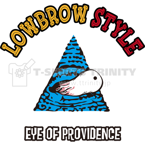 Lowbrow Eye of Providence 【背景白】