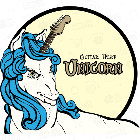Guitar Head Unicorn
