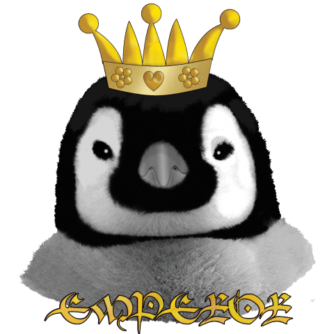 皇帝ペンギン 王冠 デザインtシャツ通販 Tシャツトリニティ