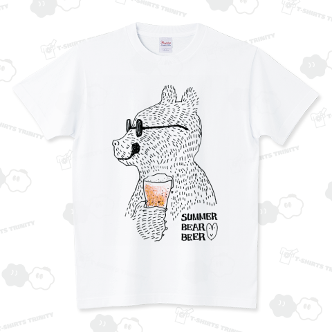 summer&bear&beer!:01 スタンダードTシャツ(5.6オンス)