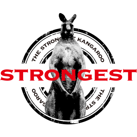 最強カンガルー Kangaroo Strongest デザインtシャツ通販 Tシャツトリニティ