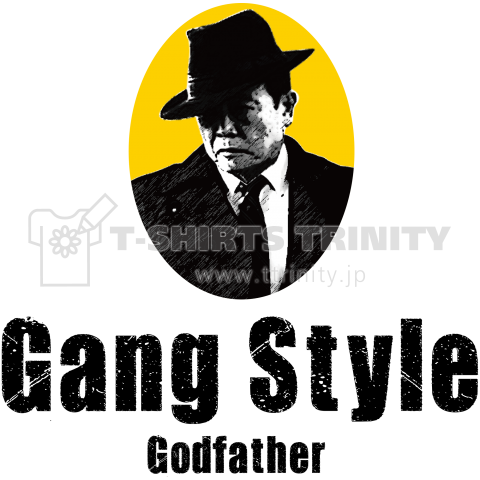 ギャングスタイル麻生太郎 Simple Design Yellowcoller