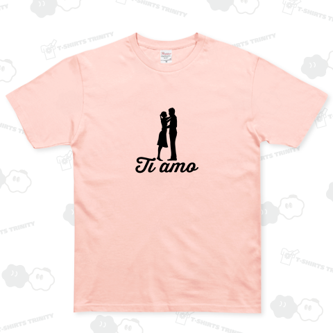 女性専用/愛を誓う】ティアモ Ti amo（Tシャツ）|デザインTシャツ通販