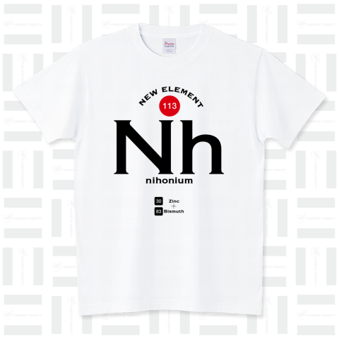 日本発見の新元素 ニホニウム Nh Design