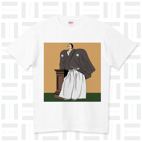 坂本龍馬（Tシャツ）|デザインTシャツ通販【Tシャツトリニティ】