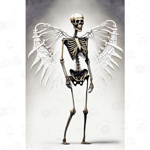 骸骨の天使 skeleton angel