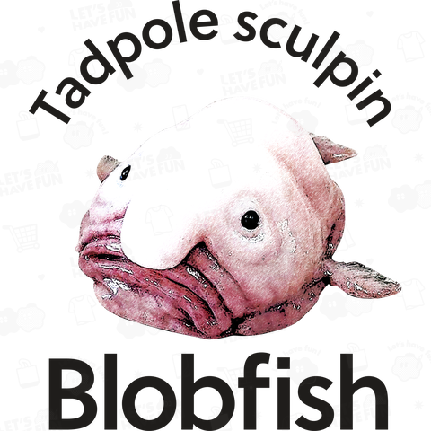 Blobfish cute design-ブロブフィッシュ