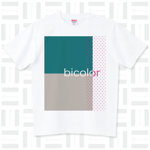 bicolor blocking ハイグレードTシャツ(6.2オンス)