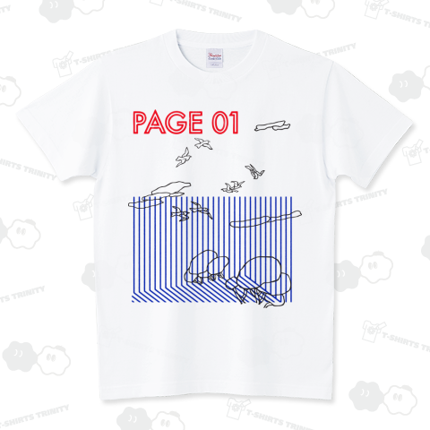 PAGE 01 スタンダードTシャツ(5.6オンス)