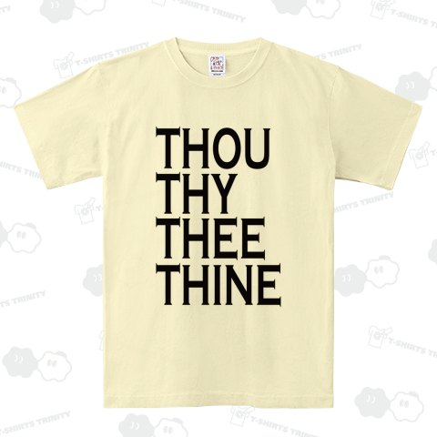 THOU THY THEE THINE