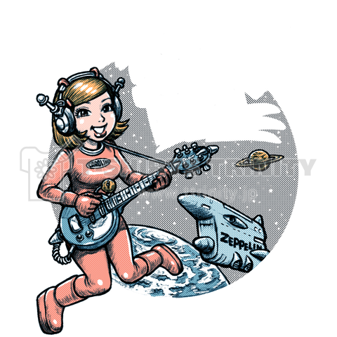 SPACE ROCK キャロライン (文字ホワイト)