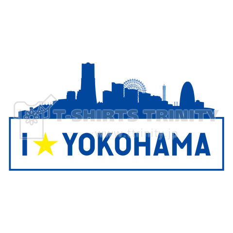 I ★ YOKOHAMA BOX CITY blue