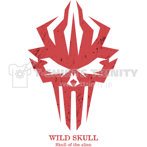 WILD SKULL-RED