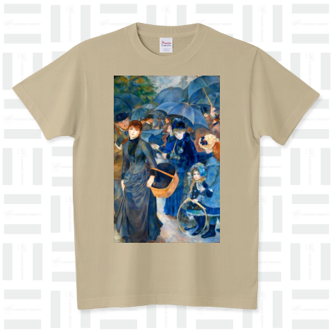 オーギュスト・ルノワール「傘」【西洋 絵画 アート 美術 Tシャツ】