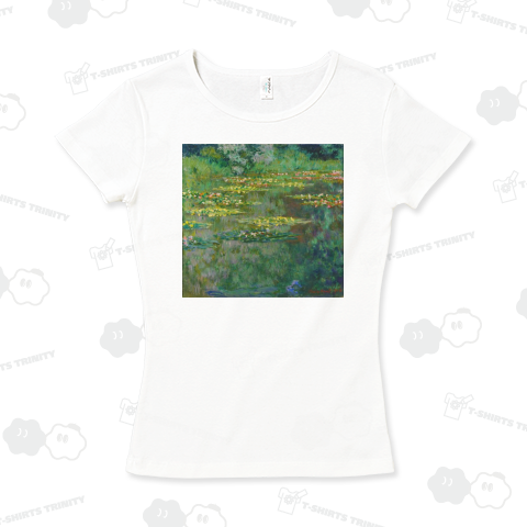 クロード・モネ「水蓮」【西洋 絵画 アート 美術 Tシャツ】