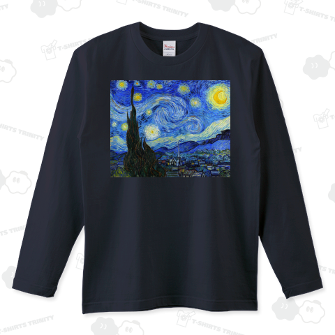 フィンセント・ファン・ゴッホ「星月夜」【西洋 絵画 アート 美術 Tシャツ】