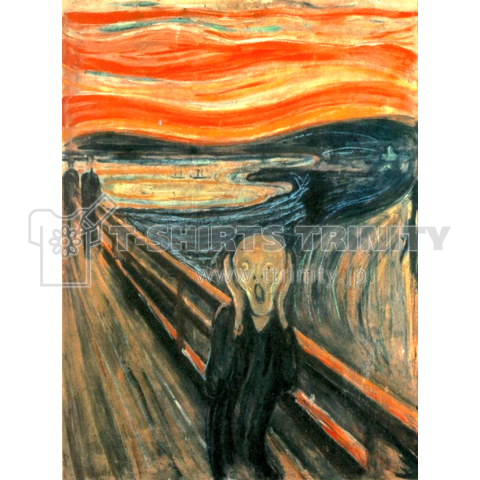 90's USA製 エドヴァルド ムンク FOTOFOLIO The Scream ムンクの叫び T