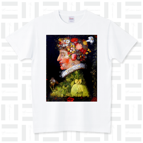 ジュゼッペ・アルチンボルド「四季 ― 春」【西洋 絵画 アート 美術 Tシャツ】