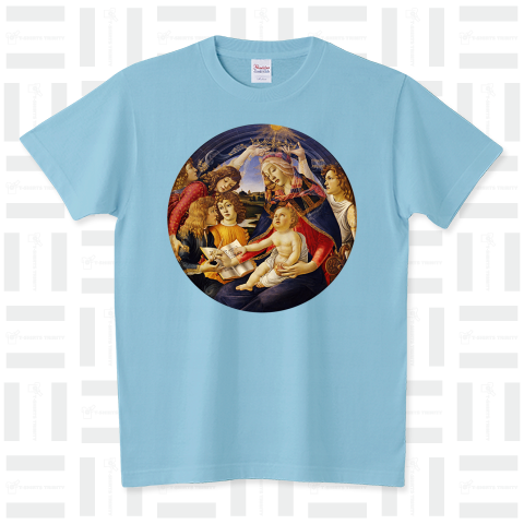 ボッティチェリ「マニフィカートの聖母」【西洋 絵画 アート 美術 Tシャツ】