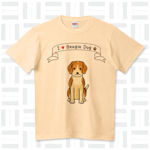 I Love Beagle Dog