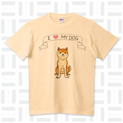 文字を書き換えて作ってワン! ハイクオリティーTシャツ(5.6オンス)