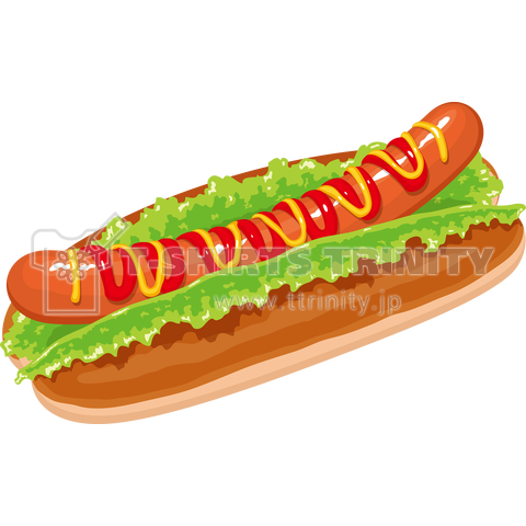 Hot Dog デザインtシャツ通販 Tシャツトリニティ