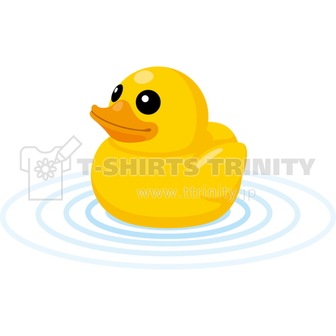お風呂のアヒル デザインtシャツ通販 Tシャツトリニティ