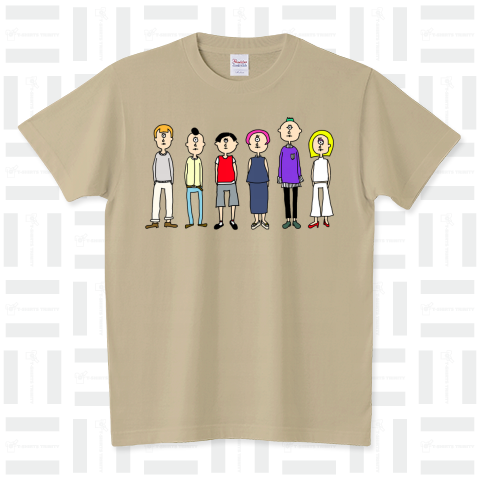 おめめひとつくん 6人 スタンダードTシャツ(5.6オンス)