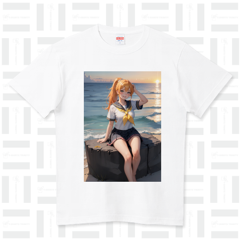 夏の想い出 ハイクオリティーTシャツ(5.6オンス)