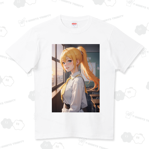 もう放課後ですね・・・ ハイクオリティーTシャツ(5.6オンス)