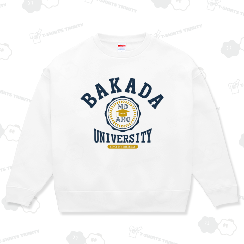 バカダ大学 BAKADA UNIVERSITY カレッジTシャツ