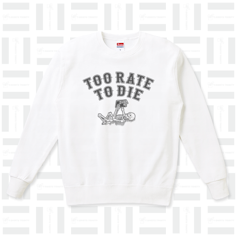 TOO RATE TO DIE ボーントゥウィン  グレーバージョン