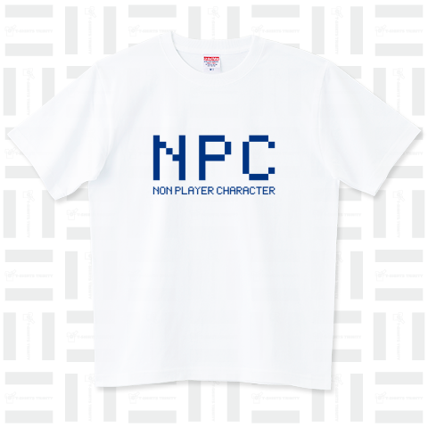 NPC NON PLAYER CHARACTER 紺色