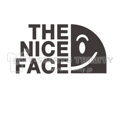 THE NICE FACE ナイスフェイス パロディ 黒大きめバージョン