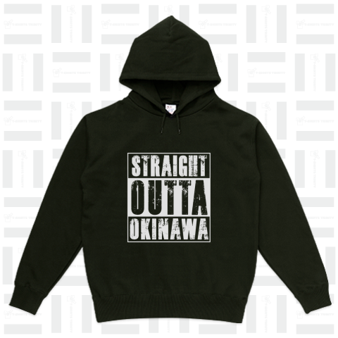 STRAIGHT AUTTA OKINAWA 沖縄 白バージョン