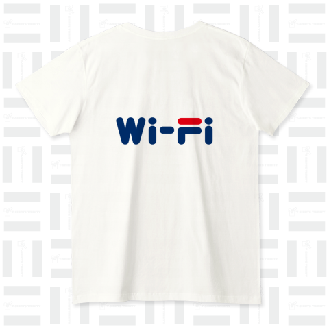 Wi-Fi ワイファイ バックプリントロゴ
