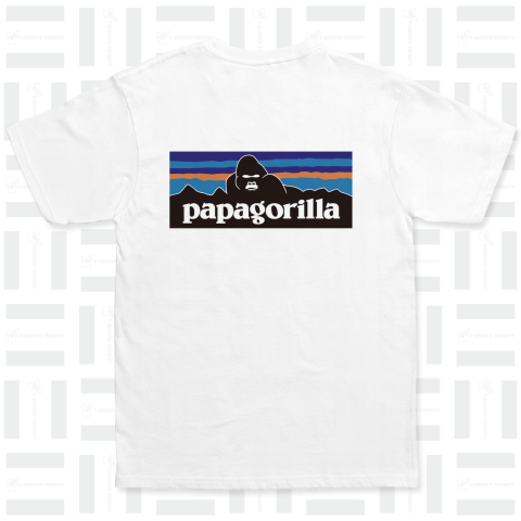 papagorilla パパゴリラ 2021 バックプリント