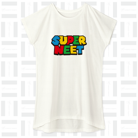 SUPER NEET スーパーニート（ワンピース）|デザインTシャツ通販【T ...