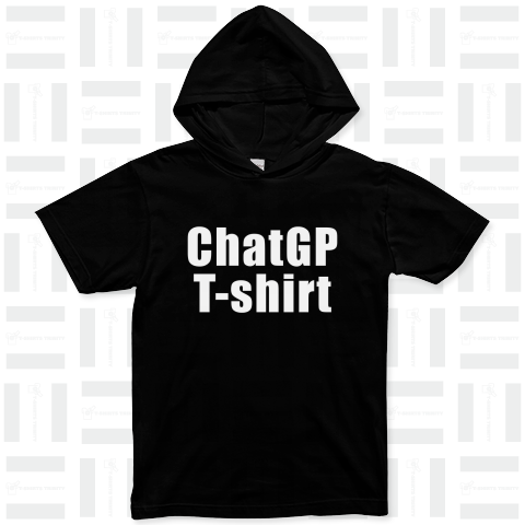 ChatGPT-shirt 白文字
