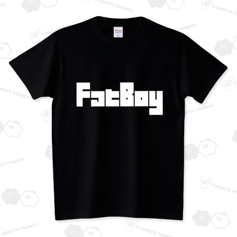 FATBOY 【デブの別の言い方】 スタンダードTシャツ(5.6オンス)