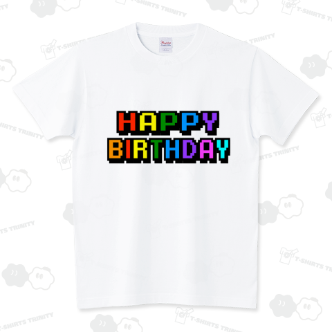 HAPPY BIRTHDAY ハッピーバースデー スタンダードTシャツ(5.6オンス)