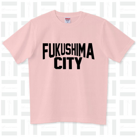 福島 福島市 FUKUSHIMA 都市Tシャツ