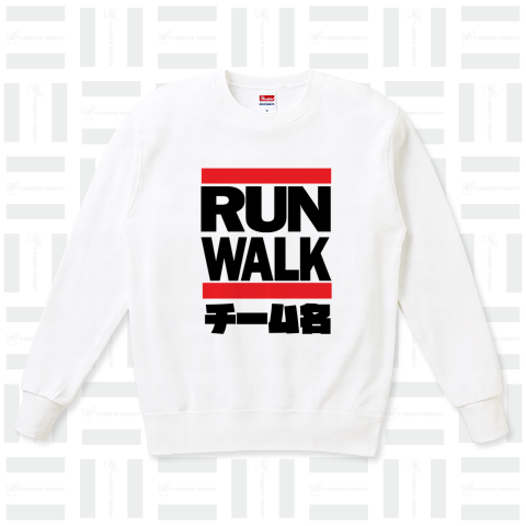 【チームで作る】RUN WALK RUNNING 散歩 パロディ RUNDMCパロディ