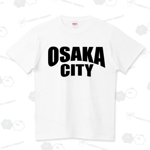 Osaka CITY 大阪 都市Tシャツ