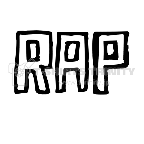 RAP ラップ HIPHOP 手書き風 グラフィティ