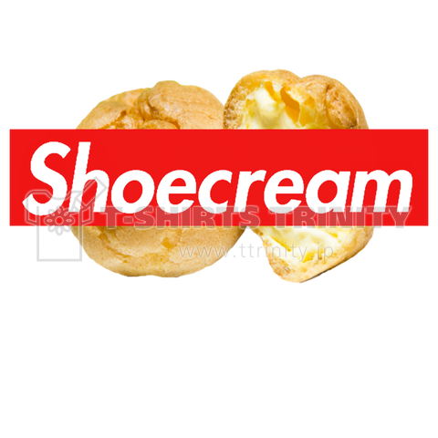 ShoecreamW シュークリーム お菓子 パロディー cream puff