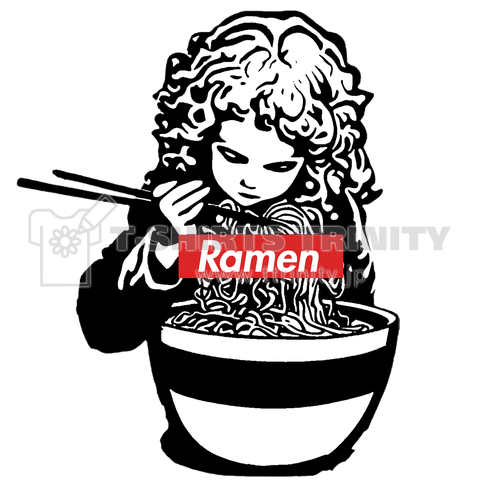 ラーメン少女 赤 Ramen